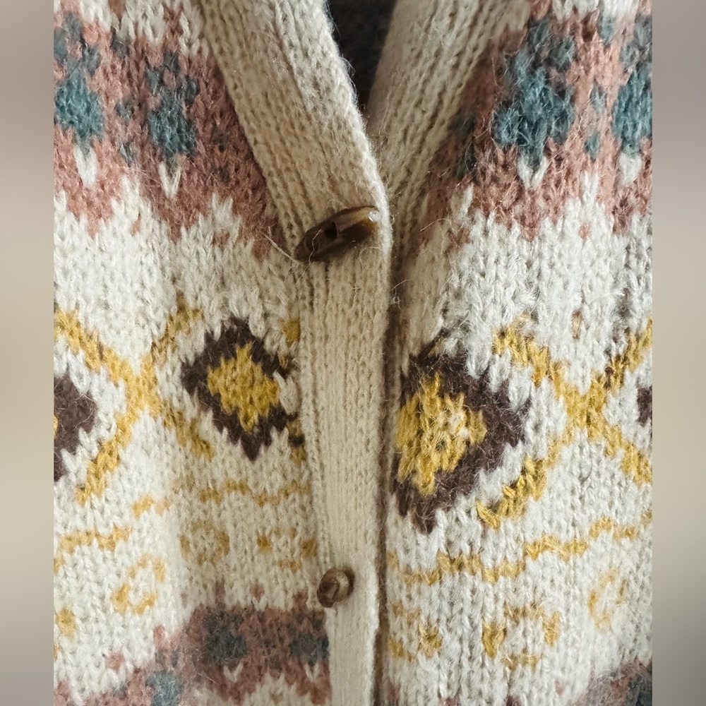 FAIR ISLE Sweater (M) - Picture 4 of 5